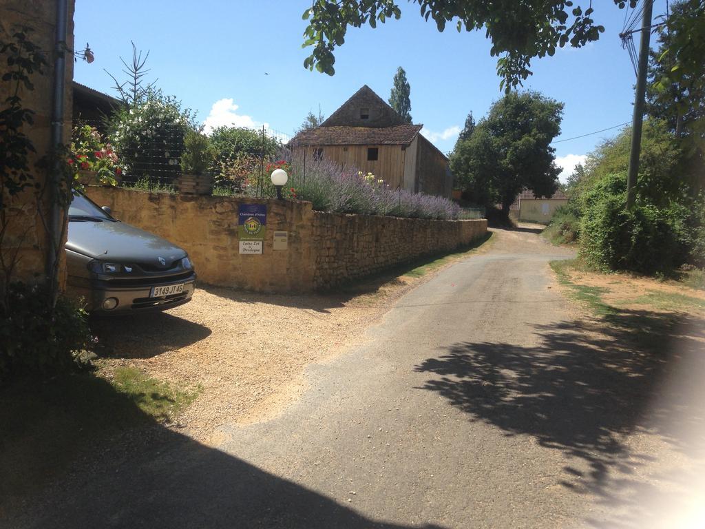 多尔多涅地块之间住宿加早餐旅馆 Saint-Cirq-Madelon 外观 照片